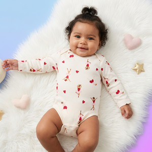 Ropa para bebés, peleles para niños, pelele de algodón orgánico rojo navideño, pelele de Papá Noel para la primera Navidad del bebé, venta en línea - Product Image 1