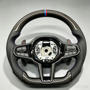 Volante Deportivo M de Carbono con LED y Calefacción Personalizado para <span class=keywords><strong>BMW</strong></span> G11 G12 G13 G15 G16 G30 G31 G32 F10 G38 G01 G06, Actualización de Antiguo a Nuevo - Product Image 3
