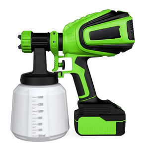 Pistola de Pintura Inalámbrica VERTAK de 20V con Contenedor de 1000ml, Máquina de Pintura con Control Rotatorio de Caudal Ajustable - Product Image 2