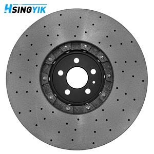 Hsingyik Rotor de disque de rupture en céramique en Fiber de carbone avant pour <span class=keywords><strong>Audi</strong></span> A6 A7 S6 S7 <span class=keywords><strong>RS6</strong></span> RS7 4G0615302E 420MM - Product Image 2
