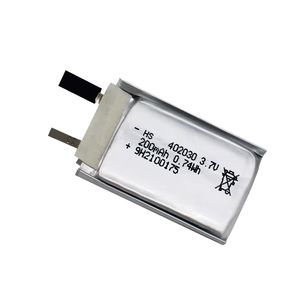 Batería de Litio Lipo Cell 1260110 4.2V 10000mah Personalizada 180mah 3.7v para Reloj Inteligente, Móvil y Microsoft Surface Laptop Pro - Product Image 1