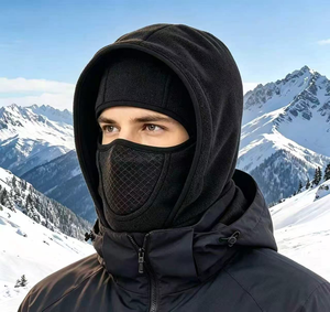 Gorro de Ciclismo para Invierno, Gorro de Esquí Térmico con Orejeras y Forro Grueso para Protección contra el Frío - Product Image 6