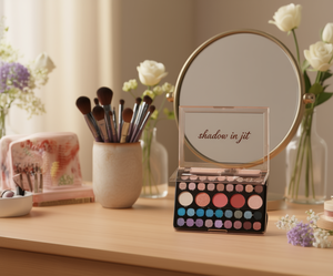 Paleta de sombras de ojos Saniye Shadow In Jit T317, kit de maquillaje multicolor con brillo mineral de alta pigmentación - Product Image 2