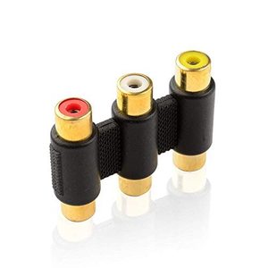 Adaptador de acoplador de extensión RCA hembra a hembra - Product Image 3