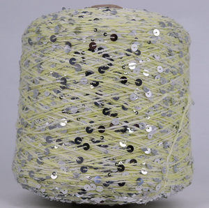 Kingeagle Bán Buôn Tiêu Chuẩn Chất Lượng Dệt Kim Kim Loại <span class=keywords><strong>Polyester</strong></span> <span class=keywords><strong>Sequin</strong></span> Sợi Kim Loại Phản Quang Hạt Chất Lượng Cao Ưa Thích Sợi - Product Image 5