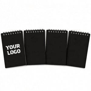 Logo Notepad Waterproof <b>Stone</b> <b>Paper</b> Pocket Size Top Spiral All Weather <b>Notebook</b> - Product Image 1