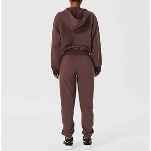 Vente en gros de survêtements personnalisés vendeurs de survêtements ensembles unisexes survêtements décontractés pour hommes survêtements unisexe en polaire avec capuche - Product Image 3