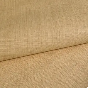 Mywind 2024 New Design Raffia Natural Color Wallpapers For Hotel Home Decoration
