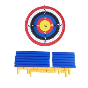 Set Bersaglio Verticale Grande Personalizzato con Supporto a <span class=keywords><strong>Ventosa</strong></span> per Bambini, per Tiro con l'Arco, Pistole a Proiettili Morbidi e Giocattoli con Dardi - Product Image 3