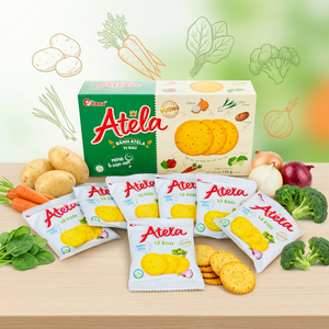 150g de chips de légumes frais croustillants (carotte, épinards, pomme de terre, oignon) – Snack sain – Fournisseur ODM Vietnam (Offre d'échantillons gratuits) - Product Image 1