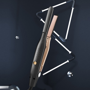 Nouveau lisseur et boucleur 2-en-1, <span class=keywords><strong>fer</strong></span> <span class=keywords><strong>à</strong></span> lisser multifonction <span class=keywords><strong>à</strong></span> ions négatifs, température constante, chauffe rapide, mini lisseur - Product Image 3