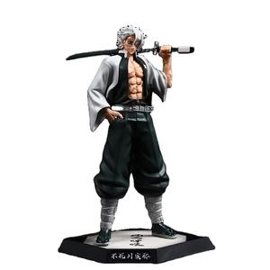Jouets en résine PVC personnalisés, jouet d'action de haute qualité, 28cm, position debout, tueur de démons, figurines de dessin animé <span class=keywords><strong>Shinazugawa</strong></span> <span class=keywords><strong>Sanemi</strong></span> - Product Image 1