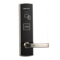Cerradura Electrónica de Seguridad Inteligente RFID para Habitaciones de Hotel ACMEEN H-718 de Aleación de Zinc con Tarjeta y Llave Mecánica