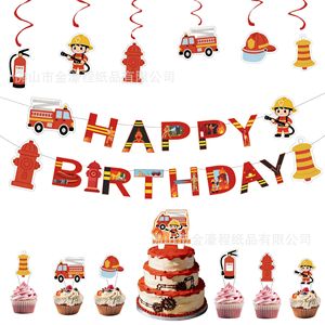 Bannière Joyeux Anniversaire, décorations de fête, drapeaux triangulaires personnalisables pour la mise en scène d'anniversaire - Product Image 3