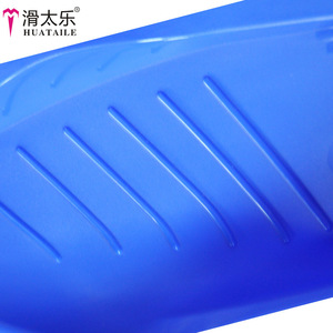 Trineo de Nieve Extra Grueso con Respaldo Grande de 120 cm, Rojo y Azul, para Adultos y Niños, para Deslizarse por Nieve, Hierba y Arena - Product Image 5