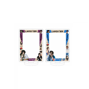 KPOP <span class=keywords><strong>V</strong></span> Solo Album LayoVer Acrílico Soporte Figura <span class=keywords><strong>Kim</strong></span> <span class=keywords><strong>Tae</strong></span> <span class=keywords><strong>Hyung</strong></span> Tarjetero Standee Marco DE FOTOS Adornos de escritorio Fans Coleccionables - Product Image 1