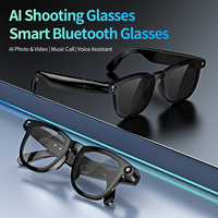 Gafas Inteligentes CY01 con Batería de Larga Duración, Carga Magnética, 10 Horas de Reproducción de Música, Sonido Estéreo HiFi, Micrófono con Cancelación de Ruido, Video 1080p