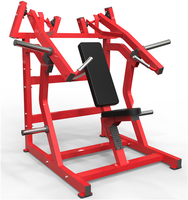 Presse isocylindrique super inclinée professionnelle, équipement de fitness adapté à l'entraînement du groupe musculaire pectoral