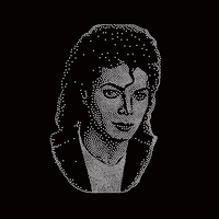 Transferts thermocollants de strass prêts à l'emploi pour t-shirts, motifs de portraits de célébrités, stars du rock, films et Jackson