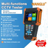 WANGLU CCTV Genggam Portabel 4 Inci X4-CMADHS Tahan Air dan Debu