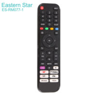 ES-RM077-1 universel de haute qualité prix usine Smart TV télécommande pour HDTV Smart TV contrôleur télécommandé