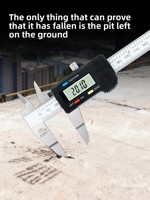 Measuring Tools 0-150 mm Thin-Type Electronic Digital Caliper High-Precision Stainless Gauge