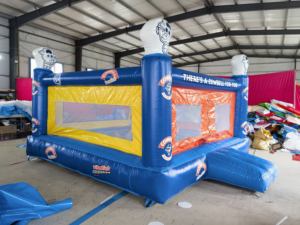 Château gonflable en PVC 4x4m avec installation facile, prix usine, château sauteur commercial pour enfants, maison de rebond pour locations événementielles - Product Image 5