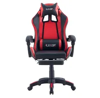 Chine pas cher contemporain confortable meilleure chaise ordinateur de jeu inclinable pivotant réglable appui-tête ergonomique cuir synthétique