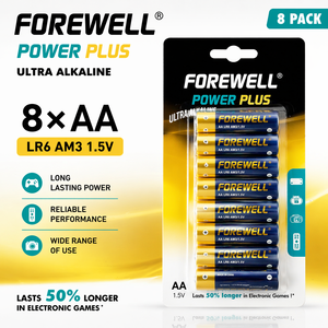 Batterie alcaline super FOREWELL LR6 <span class=keywords><strong>AA</strong></span> 1.5V all'ingrosso, otto celle, alta capacità, a prova di perdite, a secco, per serrature intelligenti con impronta digitale - Product Image 3