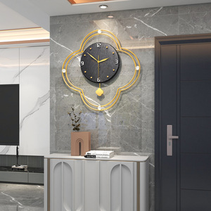 Nouveau design créatif métal moderne minimaliste mécanisme d'<span class=keywords><strong>horloge</strong></span> murale unique pour salon décor chambre à coucher - Product Image 3