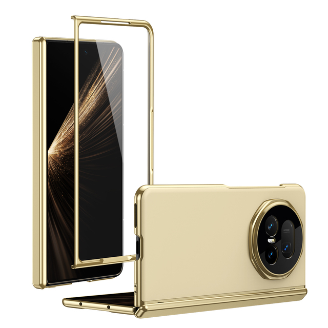 Luxury Design Frosting Shockproof Phone Case for Honor Magic V5 V3 Creen Protector Full Body Anti Fingerprint Mobile Accessories