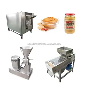 50kg/h Molino Coloidal Sesame Processing Grinding Machine tahini Grinder Small Shea Milk Peanut Butter Make Machine