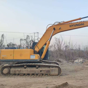 Excavatrice sur chenilles Hyundai 305LC-7 d'occasion, godet de 1,38 m, poids opérationnel de 30 tonnes, puissance de 190 kW, moteur hydraulique moyen, boîte de vitesses PLC - Product Image 6