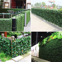 Promo! Daun Plastik Artificial Berkualitas Tinggi, Hiasan Dinding Hijau untuk Pesta dan Dekorasi Dinding Taman