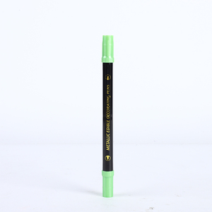 Venta caliente Nuevo estilo de doble punta de rotuladores comestibles Metálico <span class=keywords><strong>Blanco</strong></span> Comido Tinta Pluma Juego de 10 Hecho de plástico - Product Image 2