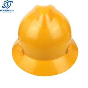 ANSI/CE Certified HDPE Construction Helmet Full Brim Best Selling <strong>Hard</strong> <strong>Hat</strong> - Product Image 3