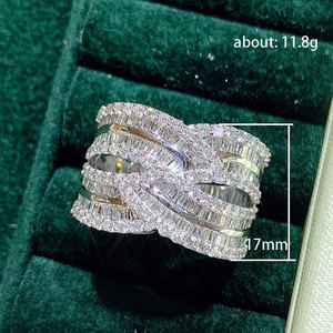 Anello con Design a Croce, Stile Elegante, Anello da Dito per Donne - Product Image 5