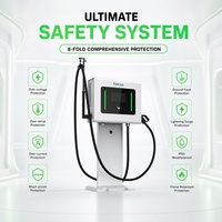 Station de recharge pour véhicules électriques commerciaux 20kW 30kW 40kW Chargeur DC CCS1 CCS2 CHAdeMO pour parkings publics