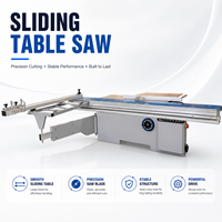 Scie à panneaux automatique à table coulissante de haute précision sur mesure OEM pour le travail du bois