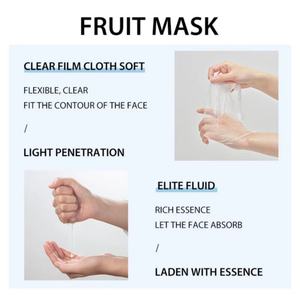 Vente en gros de cosmétiques coréens, soins de beauté du visage, masque facial hydratant pour la peau aux fruits - Product Image 6