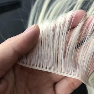 Cheveux humains vierges Remy européens de qualité supérieure, coupés avec cuticules alignées, naturellement lisses, grade 13A, 14-26 pouces, pour extensions, fabrication à la machine, 2024 - Product Image 4