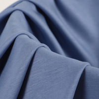 Tissu Scuba Uni Très Extensible 250 GSM Poids Moyen Nylon 47% Rayonne 43% Spandex 10% Tricoté Teint 63 Pouces de Large pour Vêtements de Sport