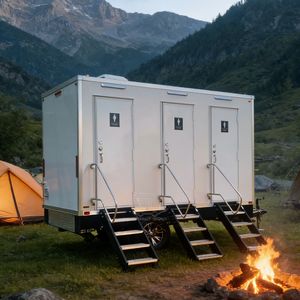 Mobile WC VIP : Remorque Sanitaire Portable et Pratique pour le Camping de Luxe en Extérieur - Product Image 2