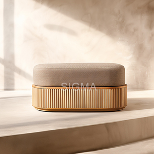 2024 Sigma nouveau design excellente qualité teck extérieur <span class=keywords><strong>jardin</strong></span> en bois chaise longue simple pour patio - Product Image 4