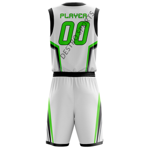 Top tendance logo personnalisé uniformes de basket-ball en gros uniforme de basket-ball personnalisé jeunesse réversible ensembles d'uniformes de basket-ball - Product Image 2