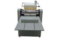 SHANGYI SMFM520C Machine à plastifier de coupe automatique chauffée à l'huile pour bureau 520 boîtier en bois semi-automatique à entraînement électrique