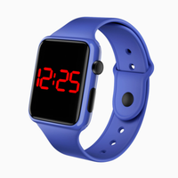 Montre connectée sport pour femme avec écran LED, étanche, bracelet en silicone, idéale pour la rentrée scolaire, best-seller WE-DO