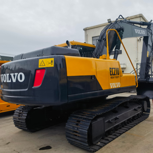 Excavadora de orugas Volvo EC210 usada a bajo precio original de Japón, eficiente excavadora de 21 toneladas de segunda mano Volvo en buenas condiciones - Product Image 1