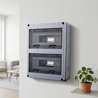 Boîte de distribution électrique Lihon HT-24, montage en surface, indice de protection IP65, 220/380V, 100A, avec protection MCB en option