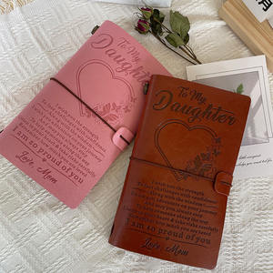 Nuevo Producto, Cuaderno de Viaje Vintage A6, Personalizable, de Cuero PU, Agenda, Planificador y Diario - Product Image 1